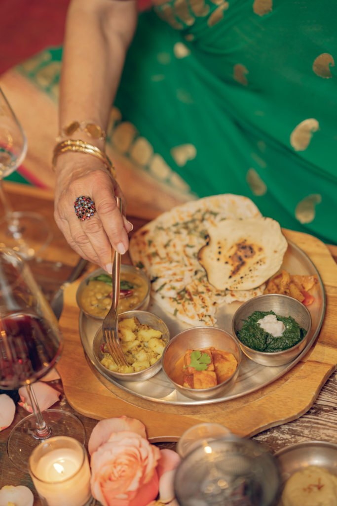 Diwali Food Plate