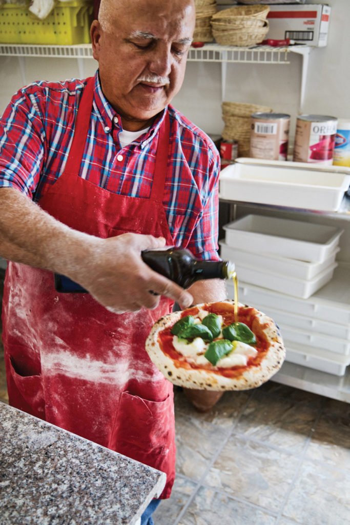 Grape Leaf Pizza