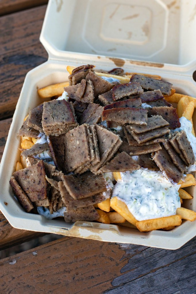 Gyro Fries at the Kabob Truck