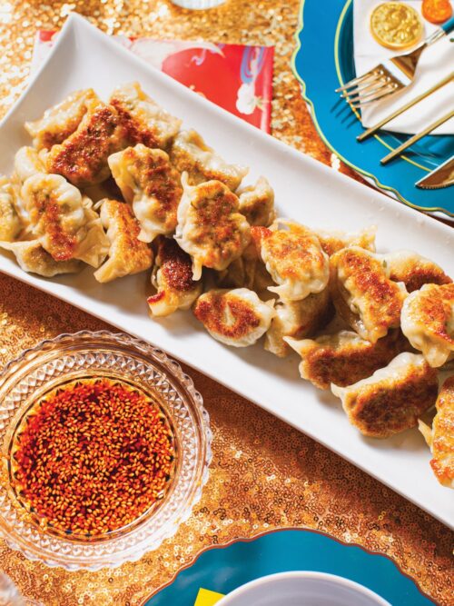 Ground Turkey and Chives Potstickers