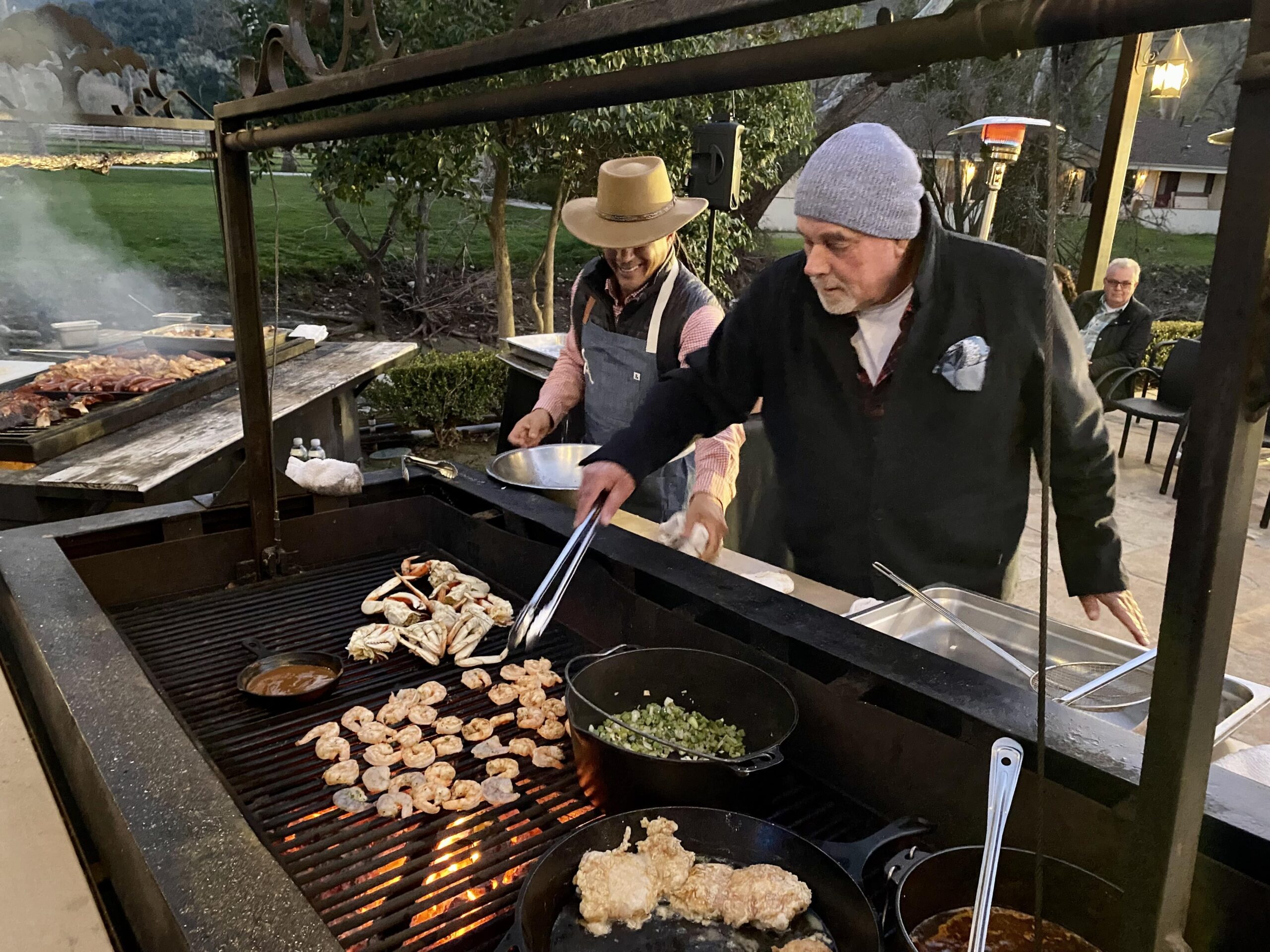 Alisal Ranch Grilling Up