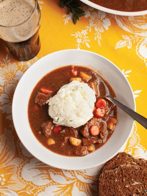 Guinness Stew and Brown Bread