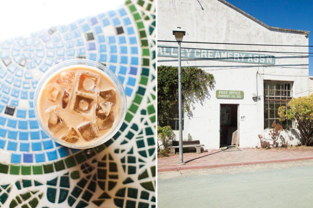 Photo of coffee and building in Harmony