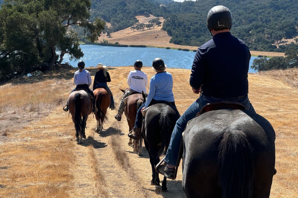 Ride horseback across the beautiful Santa Ynez Valley.