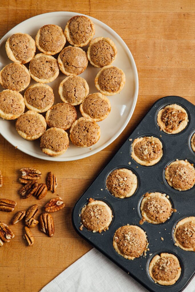 Orange Maple Pecan Tassies