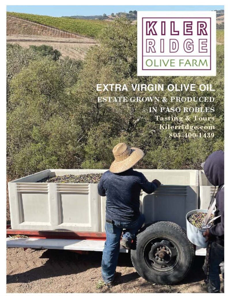 Kiler Ridge Olive Oil Ad