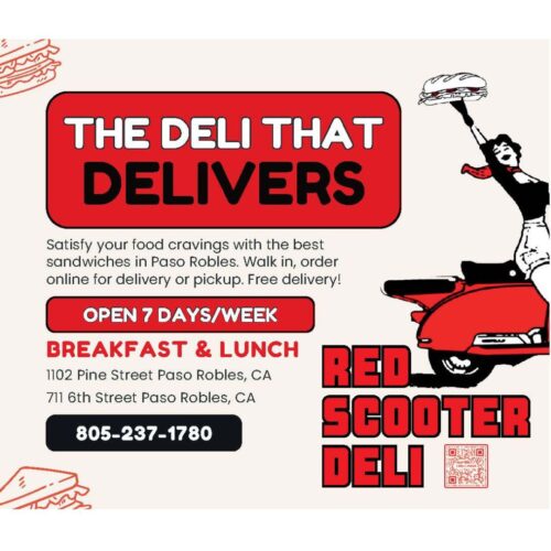 Red Scooter Deli Ad