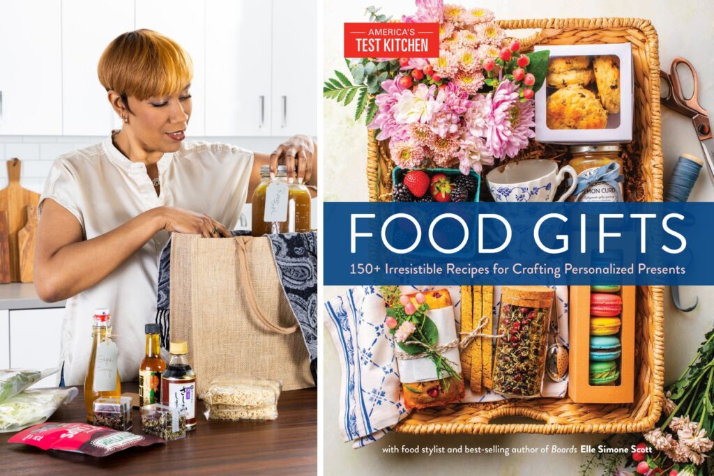 Elle Simone Scott and the book Food Gifts