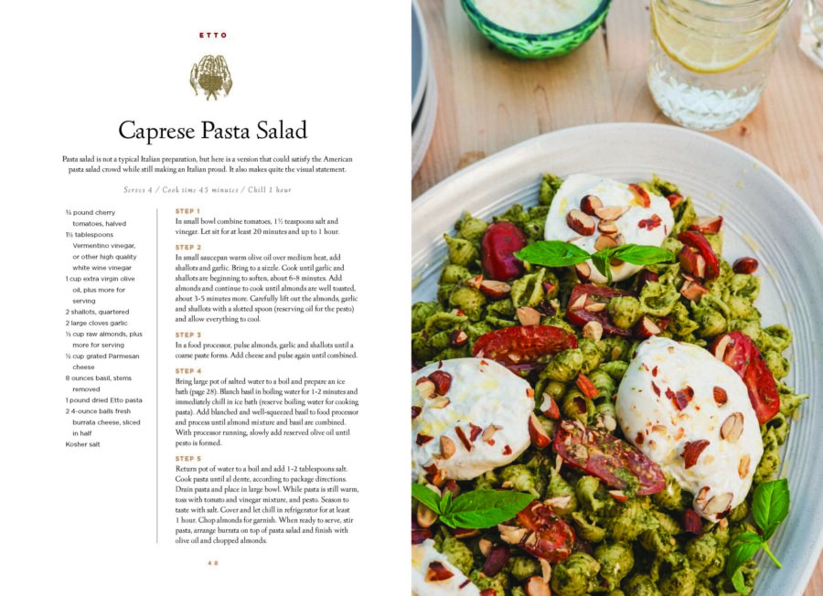 Caprese - Etto Cookbook Excerpt