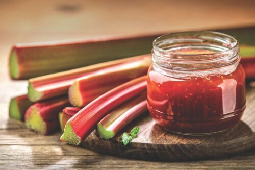 Spicy Rhubarb Jam