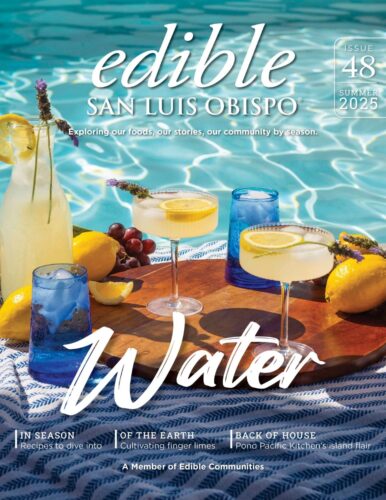 Edible San Luis Obispo Water Cover