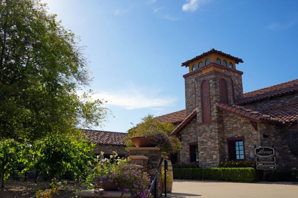 Exterior of Lorimar Winery