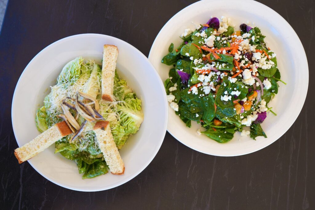 Fresh, delicious salads at Meritage at Callaway.