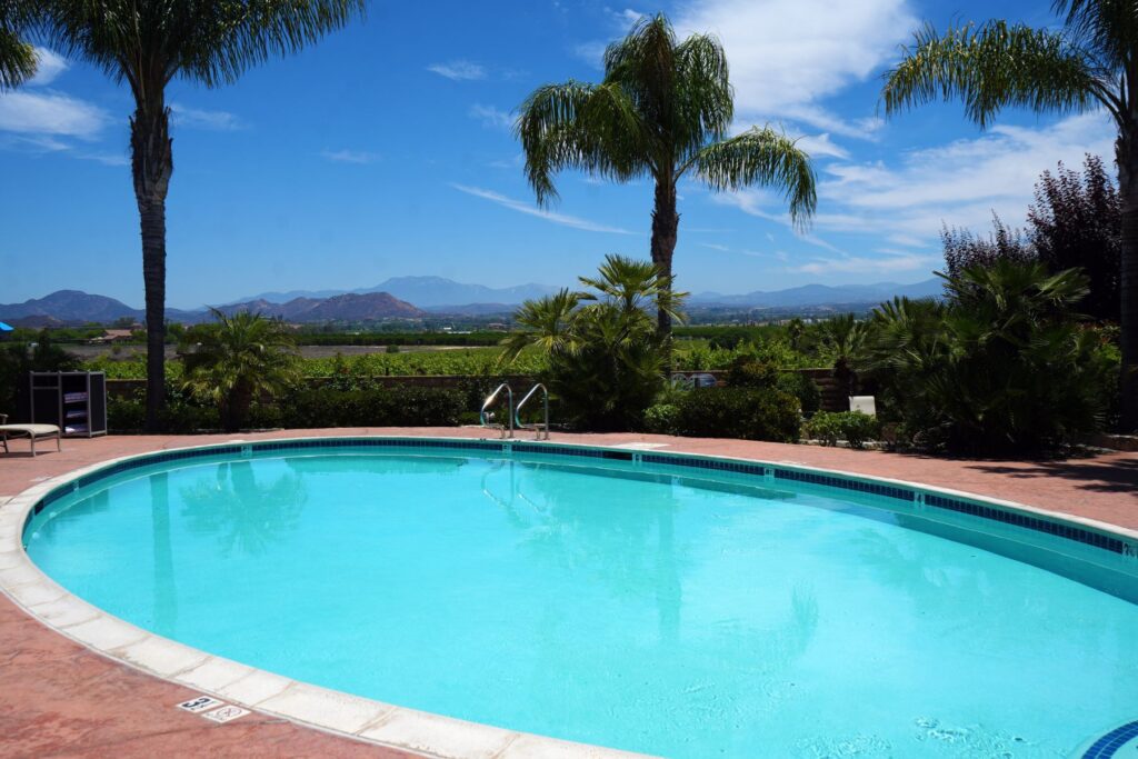 Pool at Carter Estate Winery