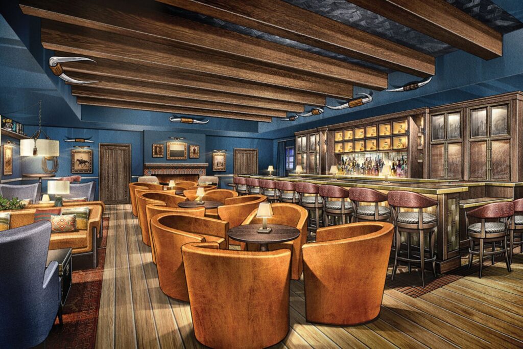 The Cattlemen’s Lounge Rendering