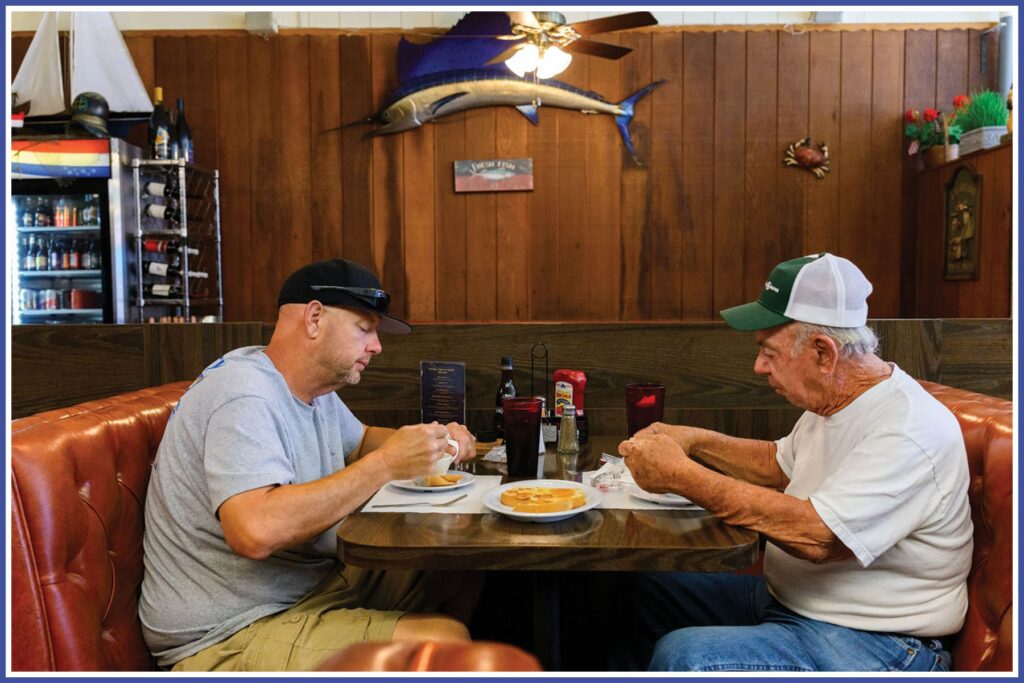 Restaurant Regulars at Pismo Fish & Chips