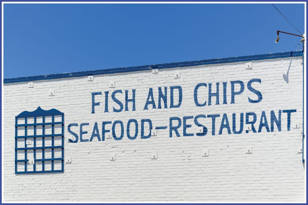 Pismo Fish & Chips Wall