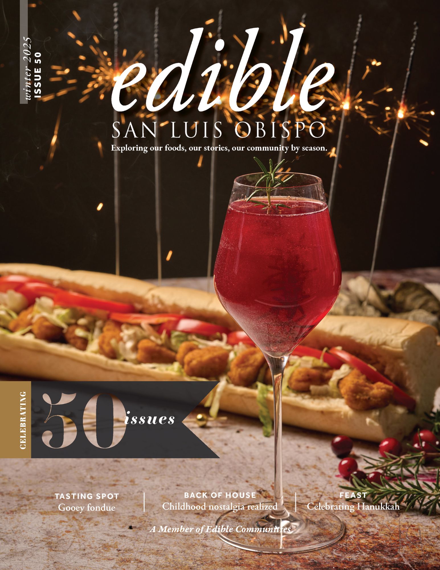 Edible San Luis Obispo Winter 2025 - Winter Cover