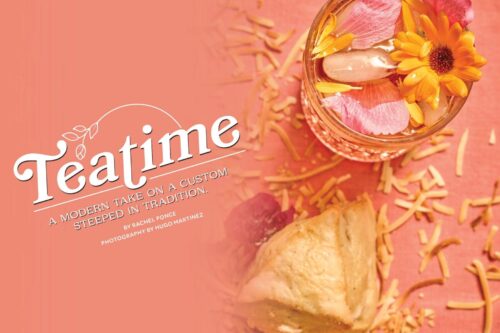 Teatime: A Modern Take on Tradition: Photo by Hugo Martinez