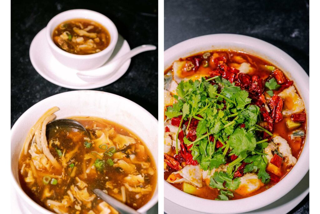 Delicious dishes available at China Gourmet