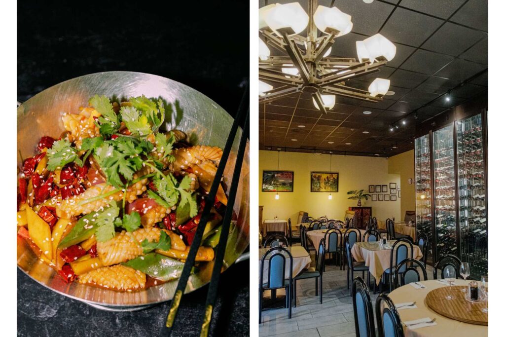China Gourmet's polished space set the stage for a thougthful meal, with uniformed servers and soup poured tableside.